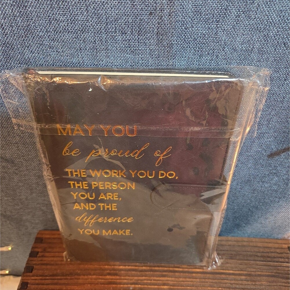 Inspirational Journal Black Gold Quote Hardcover Notebook - Picture 9 of 16